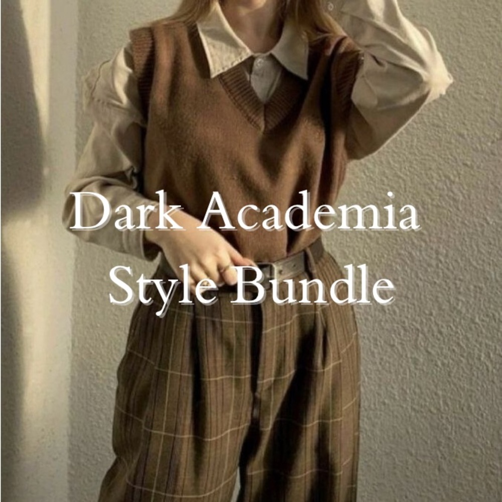 Dark Academia Style Clothing Bundle - Mystery Box